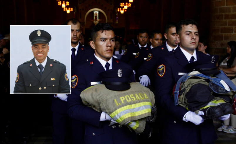 Este fue el emotivo homenaje que el Cuerpo de Bomberos de Medellín le rindió a Iván Darío Posada tras su muerte en un incendio en la Toscana

 – Ojo critico