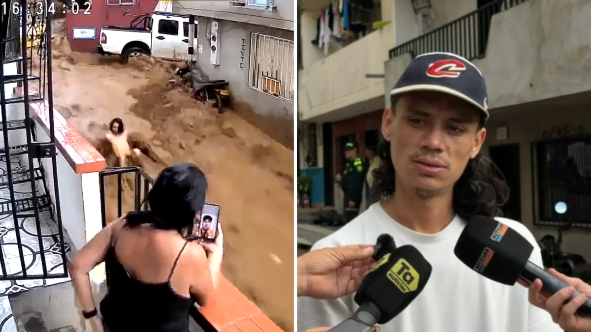 La increíble historia de un joven que fue arrastrado por un arroyo inundado en Manrique, Medellín, mientras intentaba salvar su motocicleta

 – Ojo critico