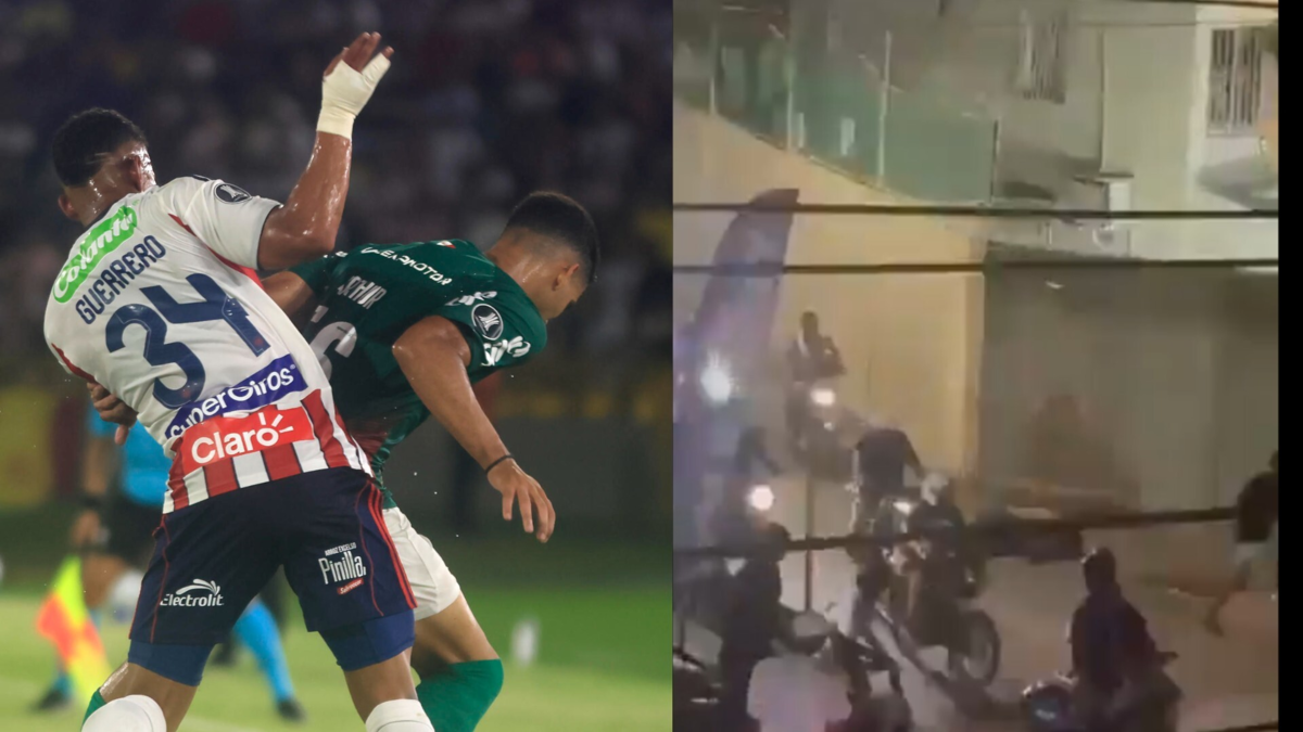 Una persona murió en disturbios al final del partido entre Junior y Palmeiras en Cartagena

 – Ojo critico